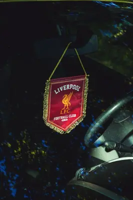 a sign hanging from the back of a motorcycle at Swan House Apartment 4 - 1 Bed Apartment - Sleeps up to 4 - Free Parking - Liverpool - close to city centre - By ALL ELITE STAYS in Liverpool