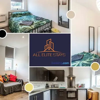 Swan House Apartment 4 - 1 Bed Apartment - Sleeps up to 4 - Free Parking - Liverpool - close to city centre - By ALL ELITE STAYS
