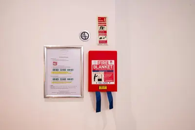 a wall with a sign and a poster on it at The Castle Collection - 5 Union Court in Liverpool