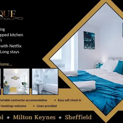 1BR & 2BR Apt -for CONTRACTORS- free PARKING close to EVERTON & ANFIELD stadium