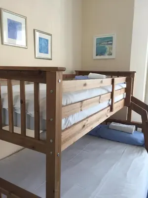 a pair of bunk beds in a room at Marlow Lodge in Blackpool