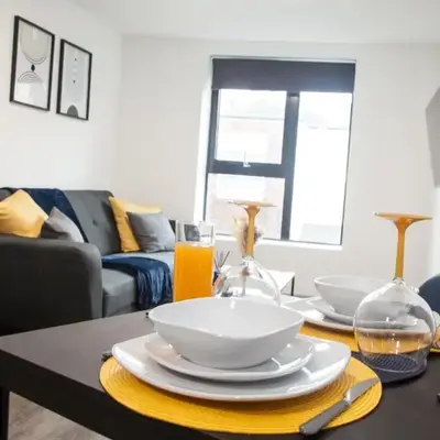 Modern 1-Bedroom Liverpool Apartment
