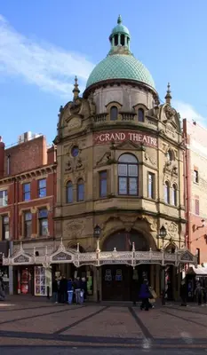 a large building with a sign on the front of it at Norbreck Castle Hotel in Blackpool