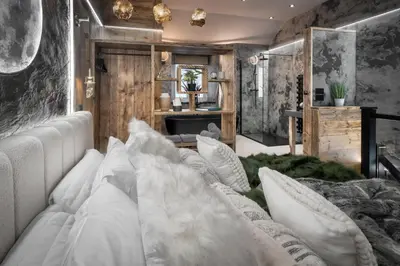 a room with a bed with white pillows at Coronation Cottages, Modernised 200-Year-Old Lake District Cottage Getaway for Two - Ridgestone in Lindale
