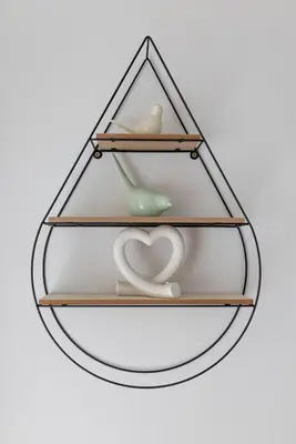 a glass shelf with vases and a heart on it at Newcombe House - Air Host & Stay - Free Parking - Contractor Friendly in Liverpool