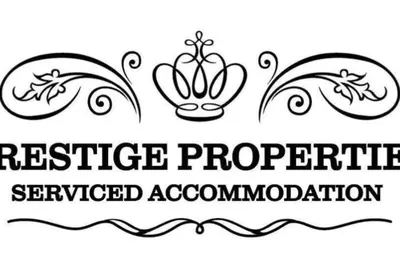 a logo for a service provider supervised accommodation at Apartment 2 West County by Prestige Properties SA in Millom