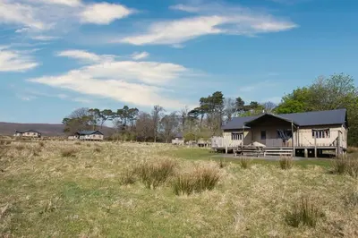 a house in the middle of a field at Redshank - Bleasdale in Chipping