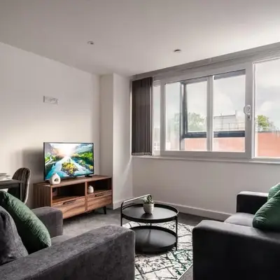 1 Bed Modern Central Preston Apartment