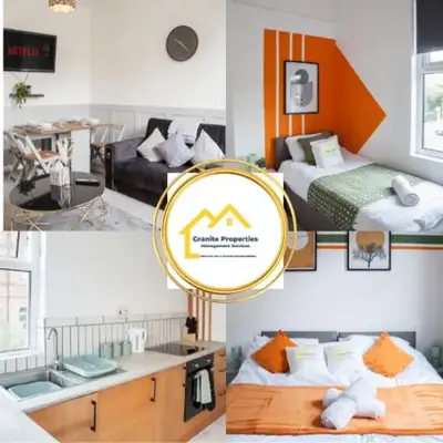 Spacious 2-Bedroom Flat with 4 Beds