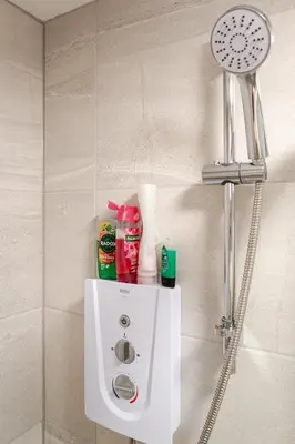 a bathroom with a soap dispenser and toiletries at Liverpool City Haven 1-Bed Apartment for Couples & Solo Travelers in Liverpool