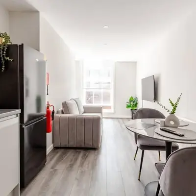 1-Bed Apartment With Sofa Bed in City Centre