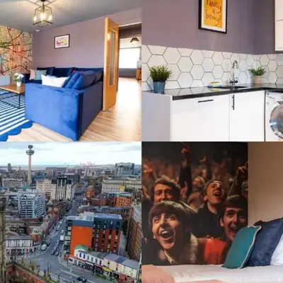 City centre two bedroom apartment in the heart of Liverpool