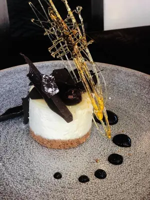 a cake sitting on top of a table at Briardene in Blackpool