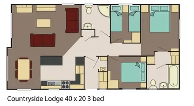 Gallery image of Lakeland Lodge- 3Bed-2 Bath- Private Patio in Carnforth