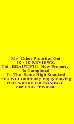 a yellow sign with the words my other priorities get newewaysizons at Lucky Home 7 - Ideal for Trade & Family - 2 Bedrooms - 2 Beds - Max 4 Guests - Close to BAE, Docks, Lake District, Beaches in Barrow in Furness