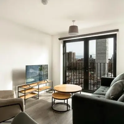 Stunning 2 Bedroom Apartment in Liverpool w Views