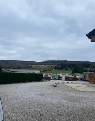 a view from the roof of a house at Westfield Lodge Retreat-Sleeps 6-Pet Friendly in Carnforth