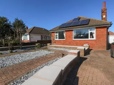 a house with solar panels on the roof at 38 Clive Avenue in Lytham St Annes