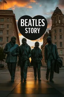 a statue of a group of men walking down a street at Central Apt, Parking, Walk to Shops, Bars & Trains in Liverpool