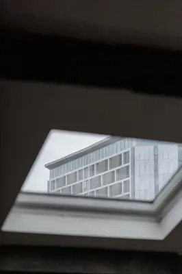 a view of a building from a window at The Liverpool Loft in city centre in Liverpool
