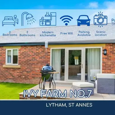 No 7 PolkaStays Ivy Farm Fern Cottage
