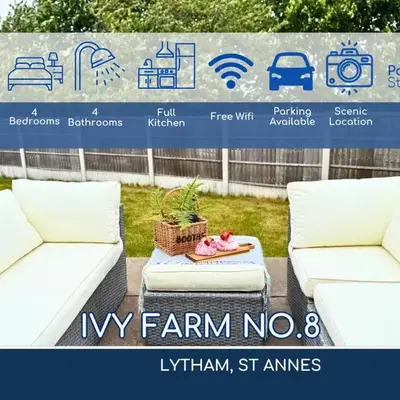 No 8 PolkaStays Ivy Farm Primrose Deluxe