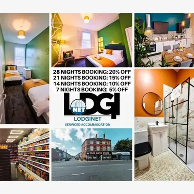 Lodginet Stays - County Luxe - 2BR Flat 1