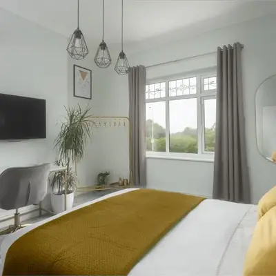 Private room in a spacious home