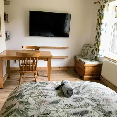 Peaceful Large Double Room l 55inch TV l Garden View