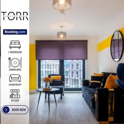 Premium 2BDR Apartment By Torr Property Group Short Lets & Serviced Accommodation With Free WiFi Liverpool