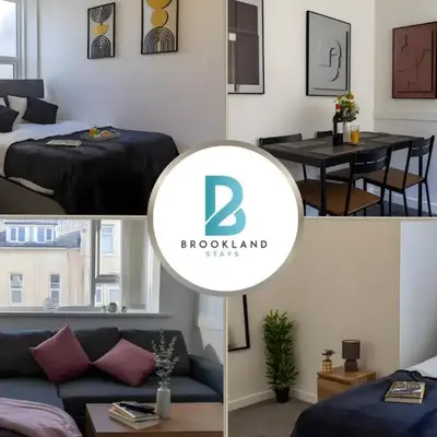 One Bedroom Apartment by Brookland Stays Serviced Accommodation Short Lets Blackpool with Free WiFi