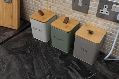 three trash cans sitting next to a brick wall at Harrington Chambers by Charming Apartments - Pool Table & Ping Pong in Liverpool