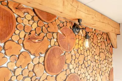 a stone wall with a light hanging on it at 1 Bed in Newton In Bowland oc-h34064 in Newton