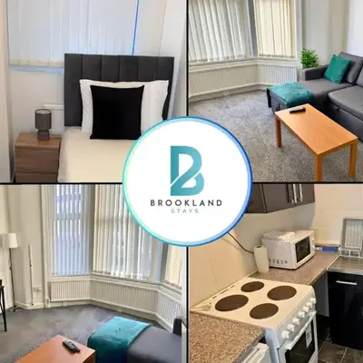 1 Bedroom apartment by Brookland Stays Serviced Accommodation & Short Lets in Blackpool