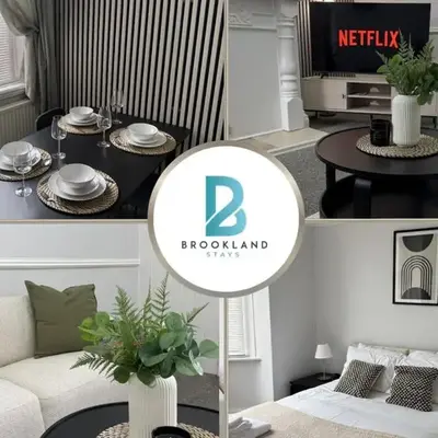 Month Stays Central 3 bed Three Bedroom House by Brookland Stays Serviced Accommodation & Short Lets in Preston with Free WiFi
