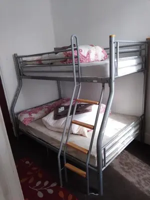 a couple of bunk beds in a room at The Driftwood Hotel in Blackpool
