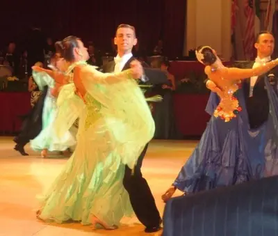 a group of people dancing on a dance floor at Boltonia in Blackpool