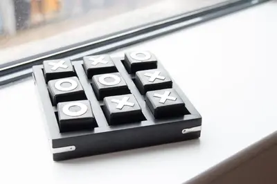 a black calculator sitting on top of a desk at The Townhouse Boutique Hotel in Barrow in Furness
