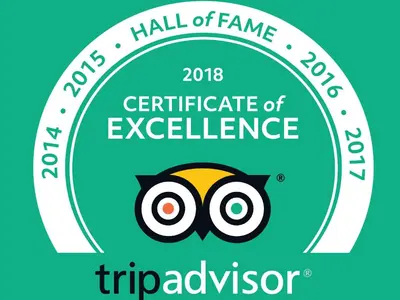 a logo for the certificate of excellence triadinson at The Priory in Scorton