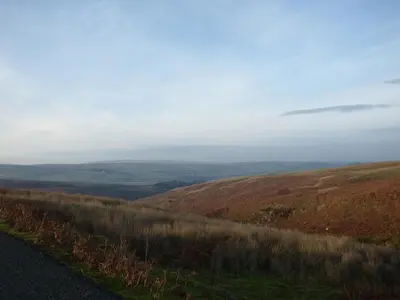 a view from the top of a hill at The Old Post Office in Garstang