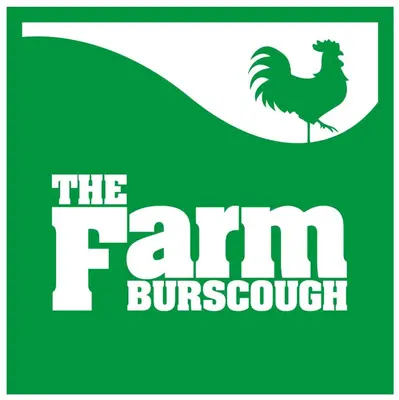 a green sign with the farmburn borough logo at The Farm Burscough in Burscough