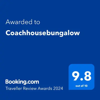 a screenshot of a cell phone with the text awarded to cottiflowerifloweriflower at Coachhousebungalow in Grange Over Sands