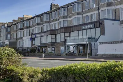 a building on the side of a street at Best Western Lancaster Morecambe Lothersdale Hotel in Morecambe