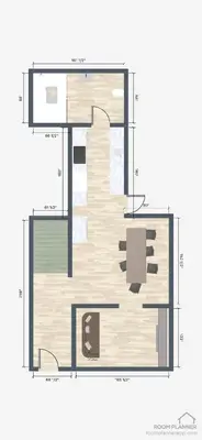 a floor plan of a small house at Stanley House - Air Host & Stay - 4 Bedroom in Liverpool