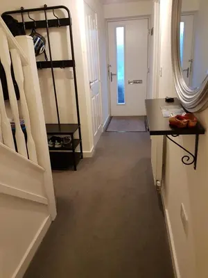 a hallway with a room with a bunk bed at Liverpool Anfield in Liverpool