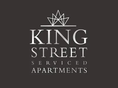 a logo for king street serviced apartments at King Street Serviced Apartments in Lancaster