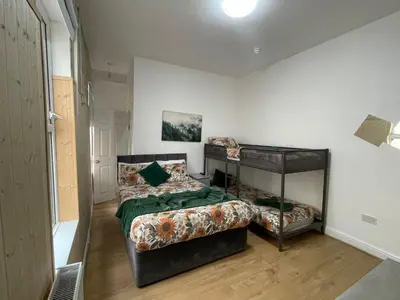 a bedroom with a bed in a room at Ariana House Hotel-Families and Couples Only in Blackpool