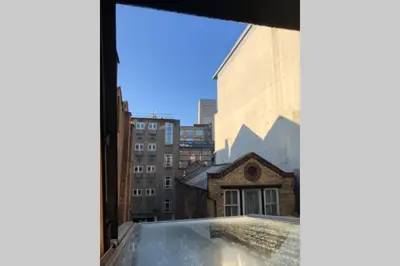 a view from a window of a building at Superb City Centre Location in Liverpool