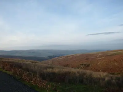 a view from the top of a hill at ViewLangho in Blackburn