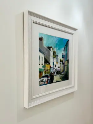 a picture of a painting hanging on a wall at The Ravens Inn, 4 - Bed, Sleeps 6, Pets Welcome in Ulverston